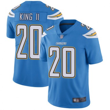 Los Angeles Chargers NFL Football Desmond King Electric Blue Jersey Men Limited 20 Alternate Vapor Untouchable